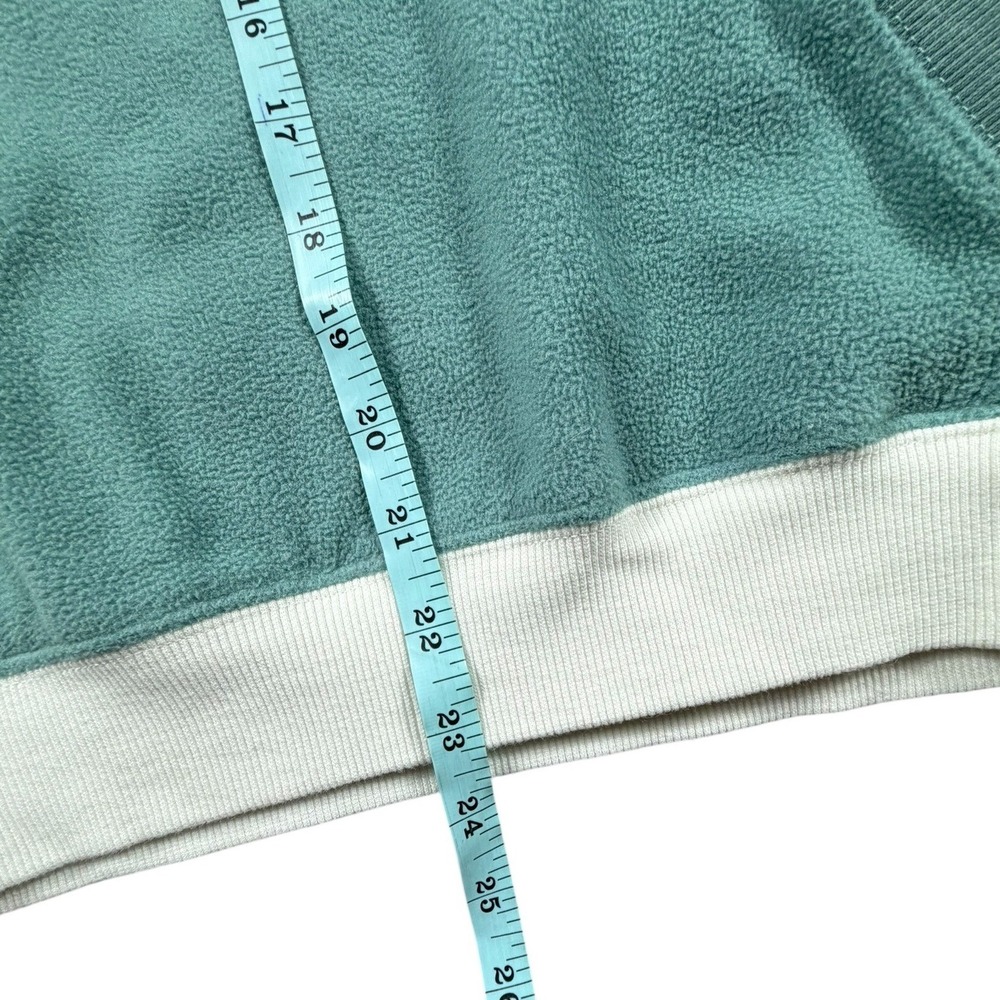 Y2K Canada Victoria BC Souvenir Colorblock Fleece Hoodie Womens Small - Picture 5 of 9